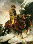 Paul Delaroche Bonaparte franchissant les Alpes oil painting on canvas